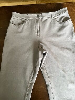Chico's So Slimming Ponte Pants in Taupe Size 2 - LIKE NEW